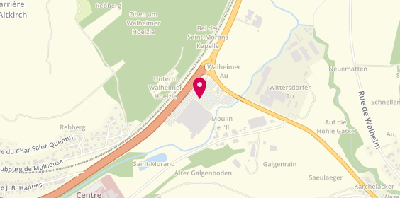 Plan de Cordonnerie Serrurerie Ilhan, Route de Bâle, 68130 Altkirch