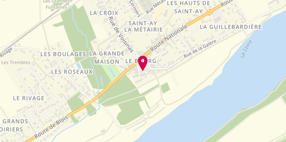 Plan de Marion Serrurerie-Métallerie, 10 Rue Jean Monnet Zone d'Activite Les Varigoins, 45130 Saint-Ay