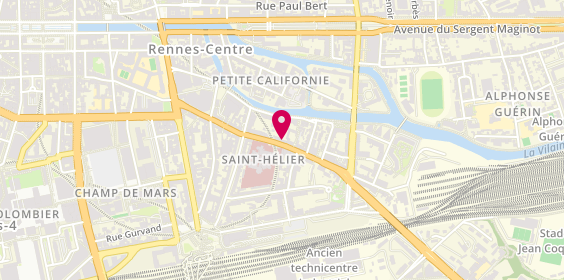 Plan de Agence Rennaise de Securite (Ars), 45 Rue Saint-Hélier, 35000 Rennes