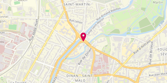 Plan de Serrurerie Lorand - Aacp, 83 Rue Saint-Malo, 35000 Rennes