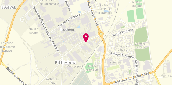 Plan de Pithimétal, 7 Rue du Moulin de la Canne, 45300 Pithiviers