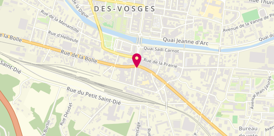 Plan de Dedenon Beau - QUINCAILLERIE SERRURERIE, 1 Rue Gambetta, 88100 Saint-Dié-des-Vosges