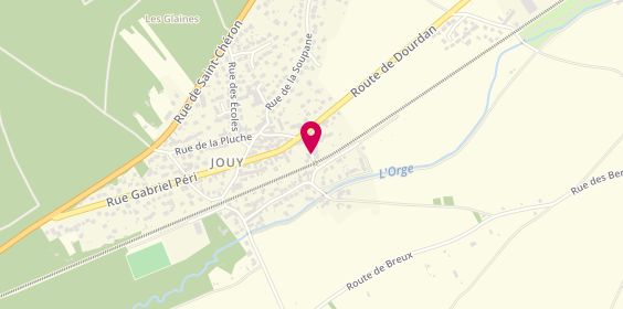Plan de Dhueme Serrurerie Dépannage, 6 Rue Petit Pont, 91650 Breux-Jouy