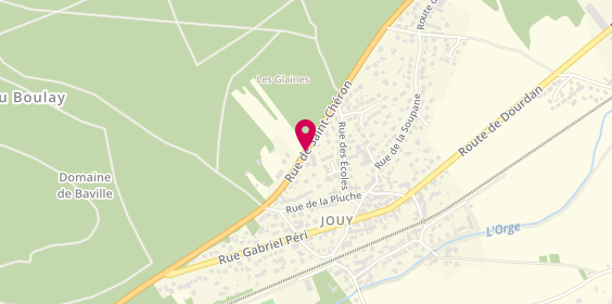 Plan de Modern Serrurerie, 8 Route Saint Chéron, 91650 Breux-Jouy