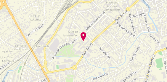 Plan de Amétal Solutions, Residence Les Allees
1 Espace Saint Just, 91100 Corbeil-Essonnes