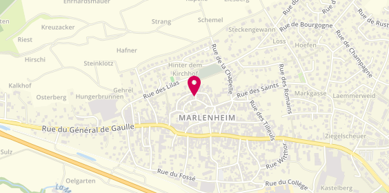 Plan de EURL Mégaservices, 1 Centre Commercial Elipse, 67520 Marlenheim
