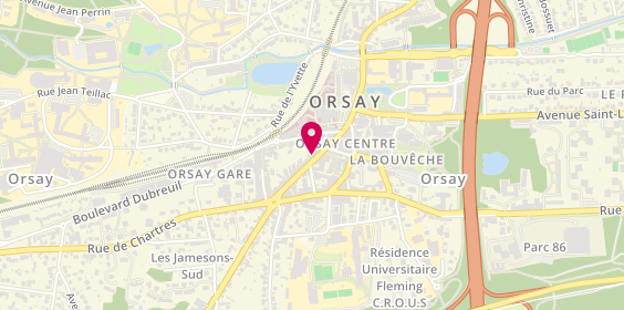 Plan de Ets Roubaix Pere et Fils, 8 Rue Archangé, 91400 Orsay
