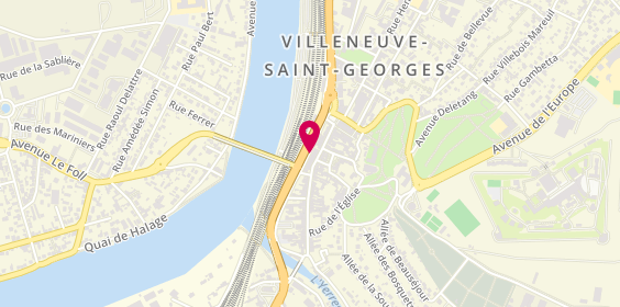 Plan de Bsk Serrurier, 50 Rue Pierre Mendes France, 94190 Villeneuve-Saint-Georges