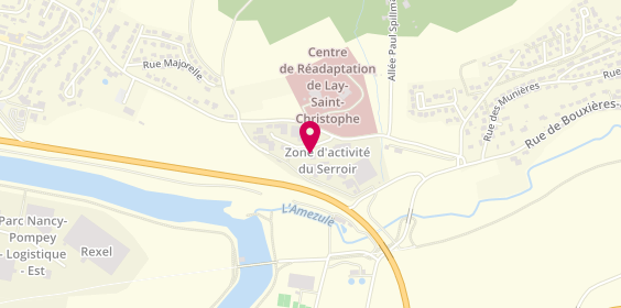 Plan de Serrurerie Nancéienne, Rue de la Zone Artisanale du Serroir du Haut, 54690 Lay-Saint-Christophe