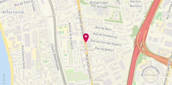 Plan de Partenaire Habitat, 133 Rue Jean Jaures, 94700 Maisons-Alfort