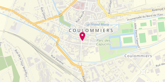 Plan de Abc Ets Latour, 1 3 Rue Berthereau, 77120 Coulommiers