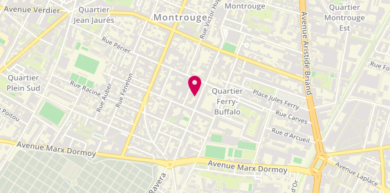Plan de Etablissement Laroche, 138 avenue Henri Ginoux, 92120 Montrouge
