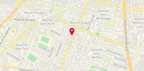 Plan de Points Fort Fichet, 106 avenue de la République, 92120 Montrouge