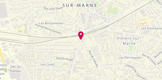 Plan de BRAY Pierre, 3 Ter Rue General Leclerc, 94350 Villiers-sur-Marne