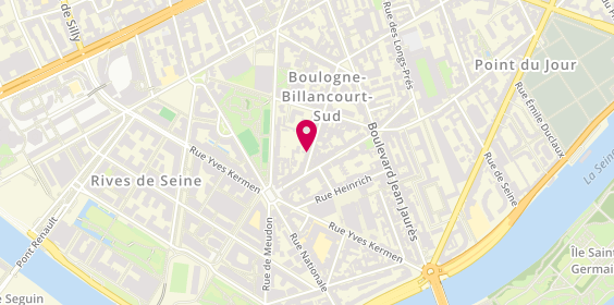 Plan de Etablissement Laroche, 11 Rue de Solférino, 92100 Boulogne-Billancourt