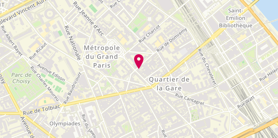 Plan de France Serrurerie & Clés minute, 49 Rue de Domrémy, 75013 Paris