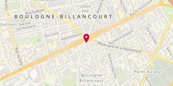 Plan de Pieces 2 Volets, 200 Bis Boulevard Jean Jaurès, 92100 Boulogne-Billancourt