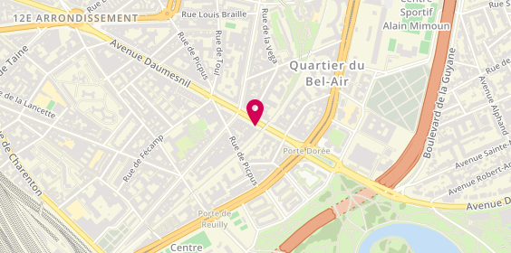 Plan de Alea Serrurerie Metallerie Fermetures, 266 Avenue Daumesnil, 75012 Paris