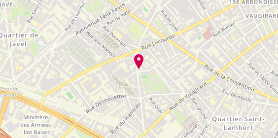 Plan de Bechar Abdelkrim, 197 Rue de la Croix Nivert, 75015 Paris
