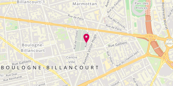 Plan de Partenaire Habitat, 8 Est, 92100 Boulogne-Billancourt