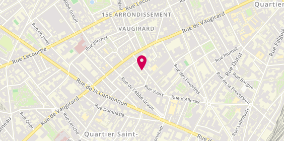 Plan de Serrurerie d'Alleray, 12 Rue D&#039;Alleray, 75015 Paris