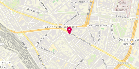 Plan de A la Serrurerie Benoit, 182 Avenue Daumesnil, 75012 Paris