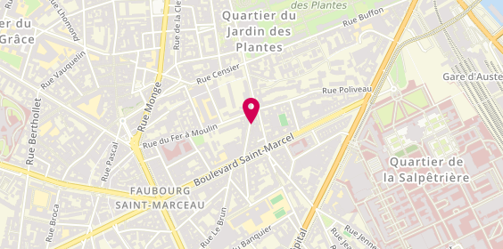 Plan de A.abri Sécurité, 7 Rue des Fossés Saint-Marcel, 75005 Paris