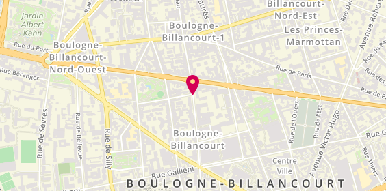Plan de Serrurier26, 93 Rue Aguesseau, 92100 Boulogne-Billancourt