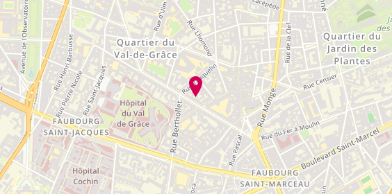 Plan de La Serrurerie du Luxembourg, 64 Rue Claude Bernard, 75005 Paris