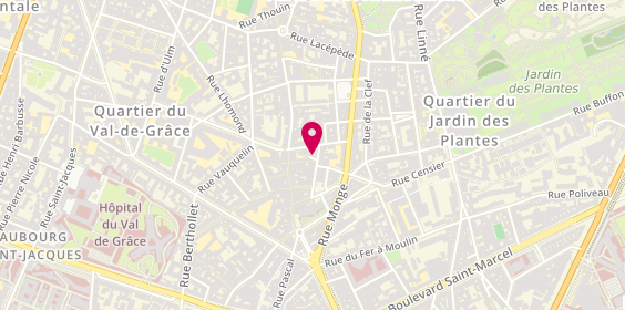 Plan de Serrurerie ASI BRICARD, 6 Rue des Patriarches, 75005 Paris