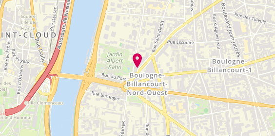Plan de Serrurerie l'Hostis, 118 avenue Jean Baptiste Clément, 92100 Boulogne-Billancourt