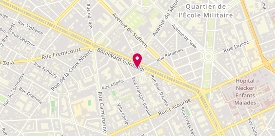 Plan de Bspf, 40 Boulevard Garibaldi, 75015 Paris
