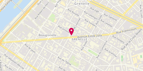 Plan de Fermeture Emile Zola, Boutique Serrurerie Picard Serrures
95 avenue Emile Zola, 75015 Paris