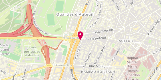 Plan de Auteuil Sécurité Sté Nouvelle, 144 Boulevard Exelmans, 75016 Paris