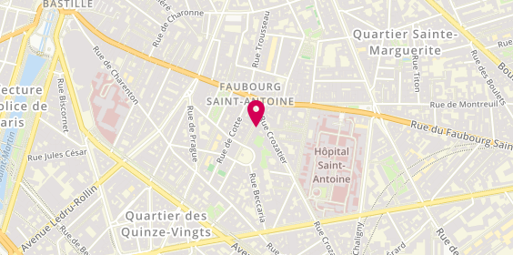 Plan de Aligre Serrurerie, 28 Rue Aligre, 75012 Paris