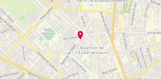Plan de APFSV ABC Alain Père et Fils Sérrurier V, 31 Avenue Ségur, 75007 Paris