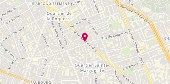 Plan de ADR Services, 111 Rue de Charonne, 75011 Paris