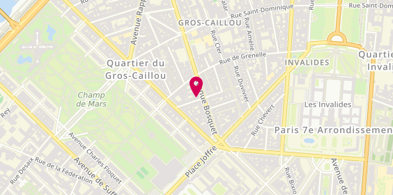 Plan de Charles Renov Habitat, 20 Rue du Champ de Mars, 75007 Paris