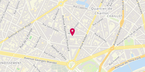 Plan de Menou, 17 Rue Saint Didier, 75016 Paris
