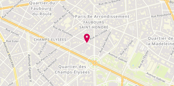 Plan de Etablissement Martin, 25 Rue de Ponthieu, 75008 Paris