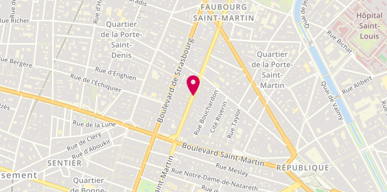 Plan de Garcia, 54 Rue du Faubourg Saint Martin, 75010 Paris