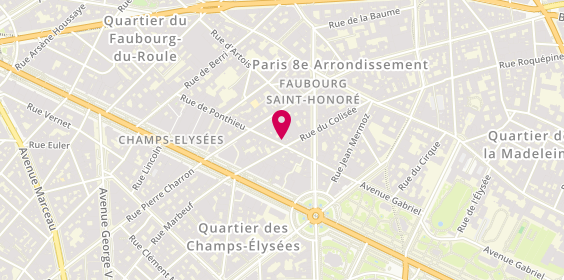 Plan de La Cle Moderne, 28 Rue de Ponthieu, 75008 Paris