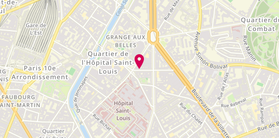 Plan de Points Fort Fichet, 3 Rue Vicq d'Azir, 75010 Paris