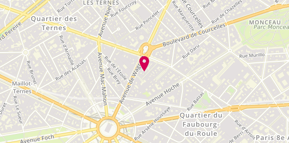 Plan de Sj Artisans Plombier-Serrurier Paris 8, 38 avenue de Wagram, 75008 Paris