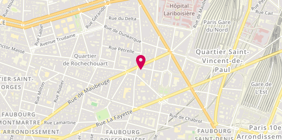 Plan de Belzunce Serrurerie, 17 Rue de Belzunce, 75010 Paris