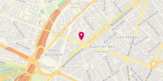 Plan de Agence Française de Services, Sdm
88 Avenue des Ternes, 75017 Paris