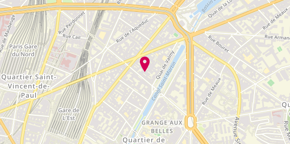 Plan de Seltec, 24 Rue Louis Blanc, 75010 Paris