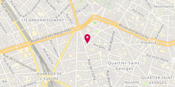 Plan de Abel Assistance, 5 Rue Vintimille, 75009 Paris