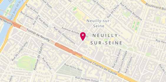 Plan de SARL Bs Point Coffre, 13 Rue Huissiers, 92200 Neuilly-sur-Seine