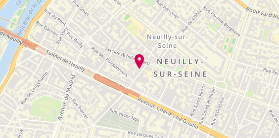 Plan de Alcof sécurité, 13 Rue des Huissiers, 92200 Neuilly-sur-Seine